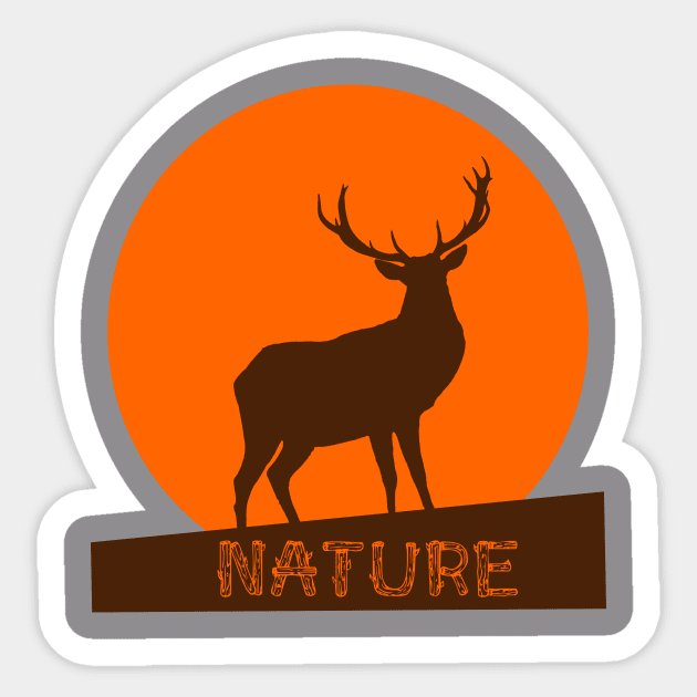 Nature Sticker by Pixelkitty